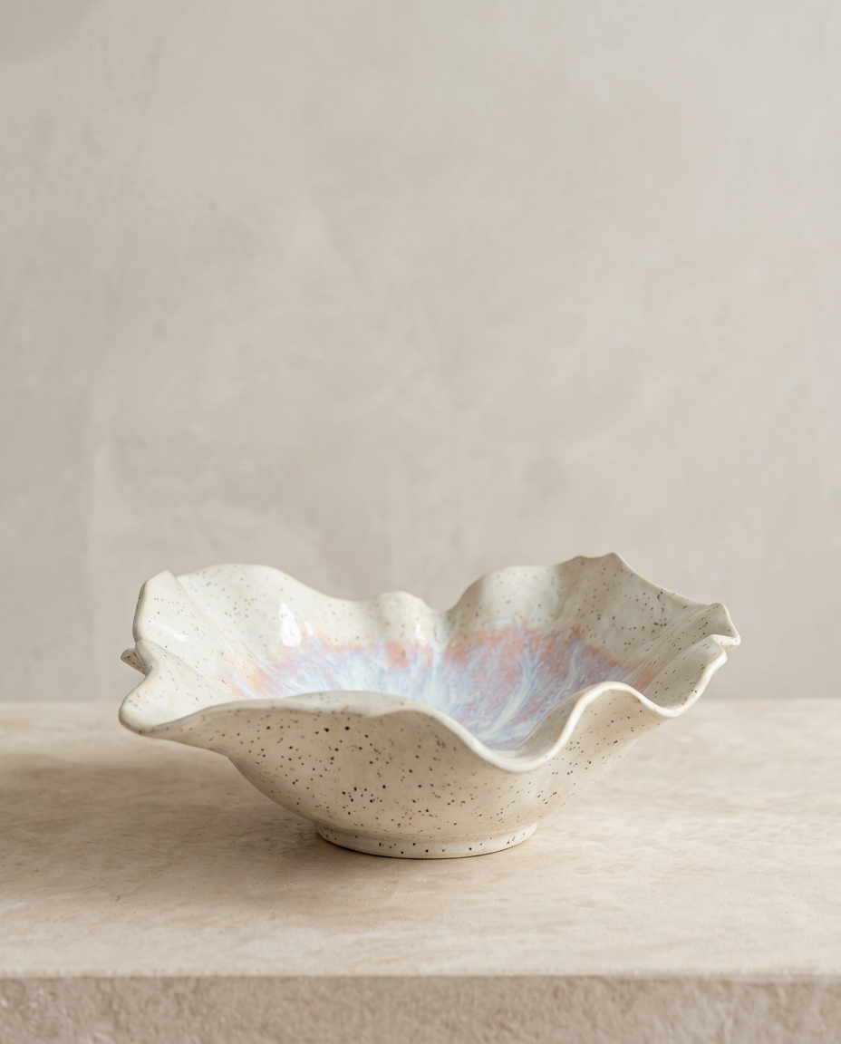 Coupe de fruits Fleur ceramic home