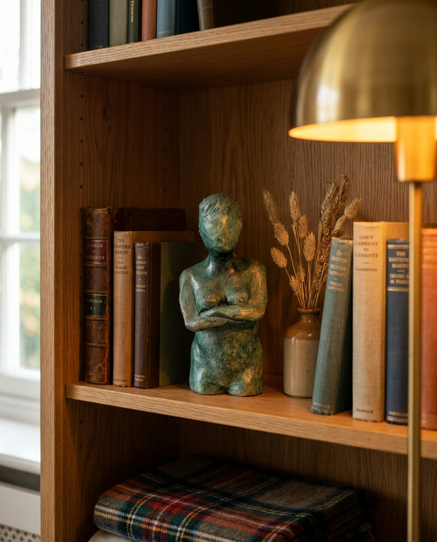 Déterminée ceramic sculpture